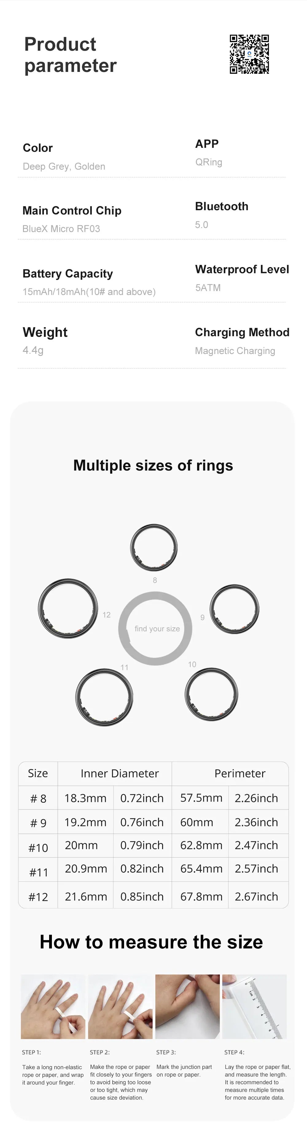 COLMI R06 Smart Ring