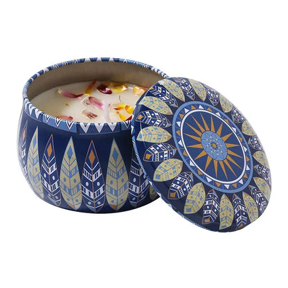 Retro Ethnic Style Iron Can