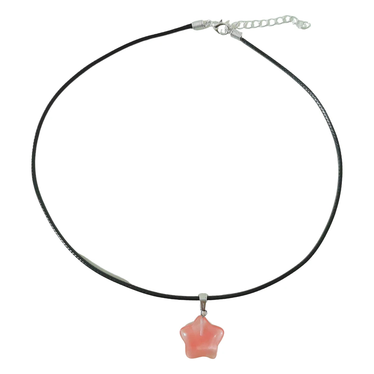 Pentagram Star Crystal Pendant Necklace