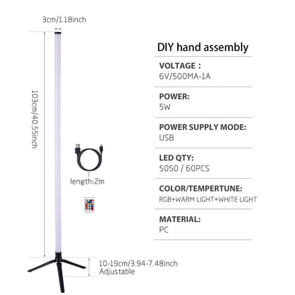 Rgb Led Floor Lamp Remote