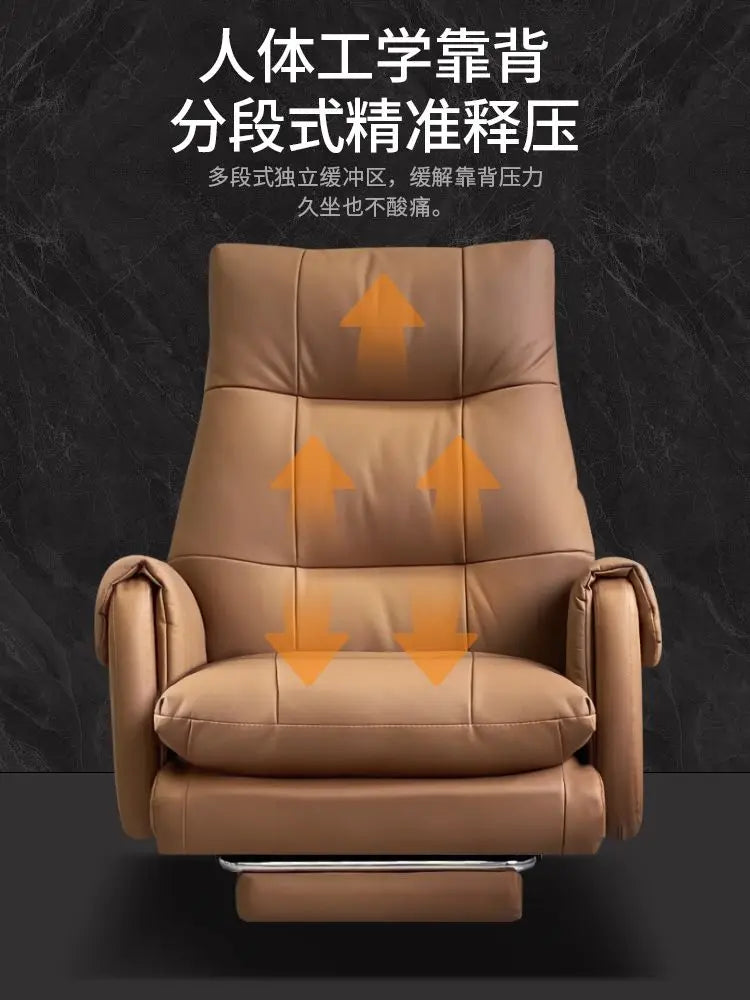 Leather Light Luxury Boss Chair