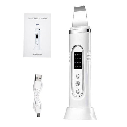 Ultrasonic Skin Scrubber Electric Facial