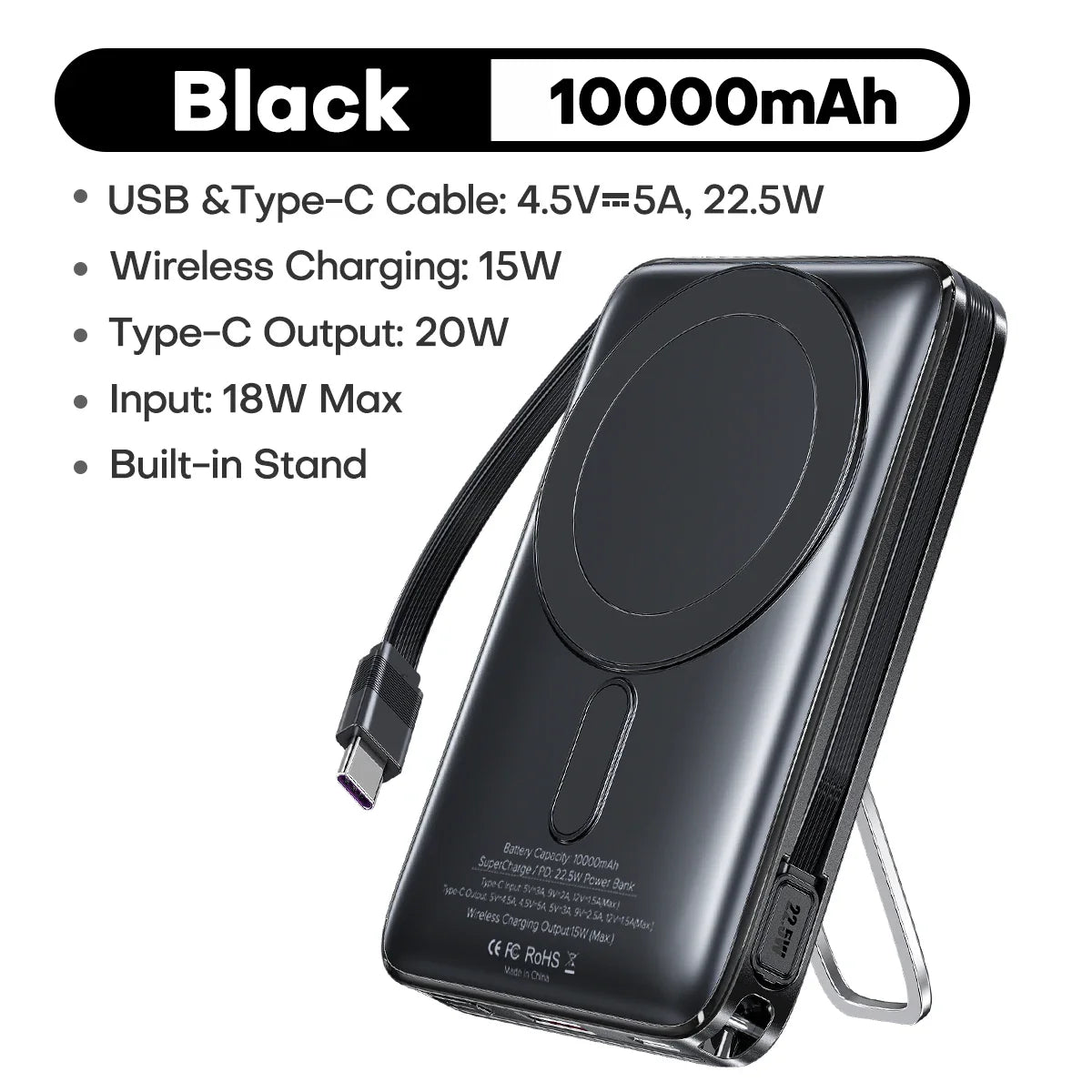 Tuodes 22 5W 10000Mah Power