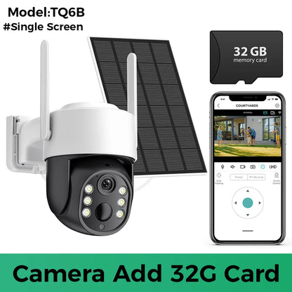 8Mp 4K Hd Solar Wifi