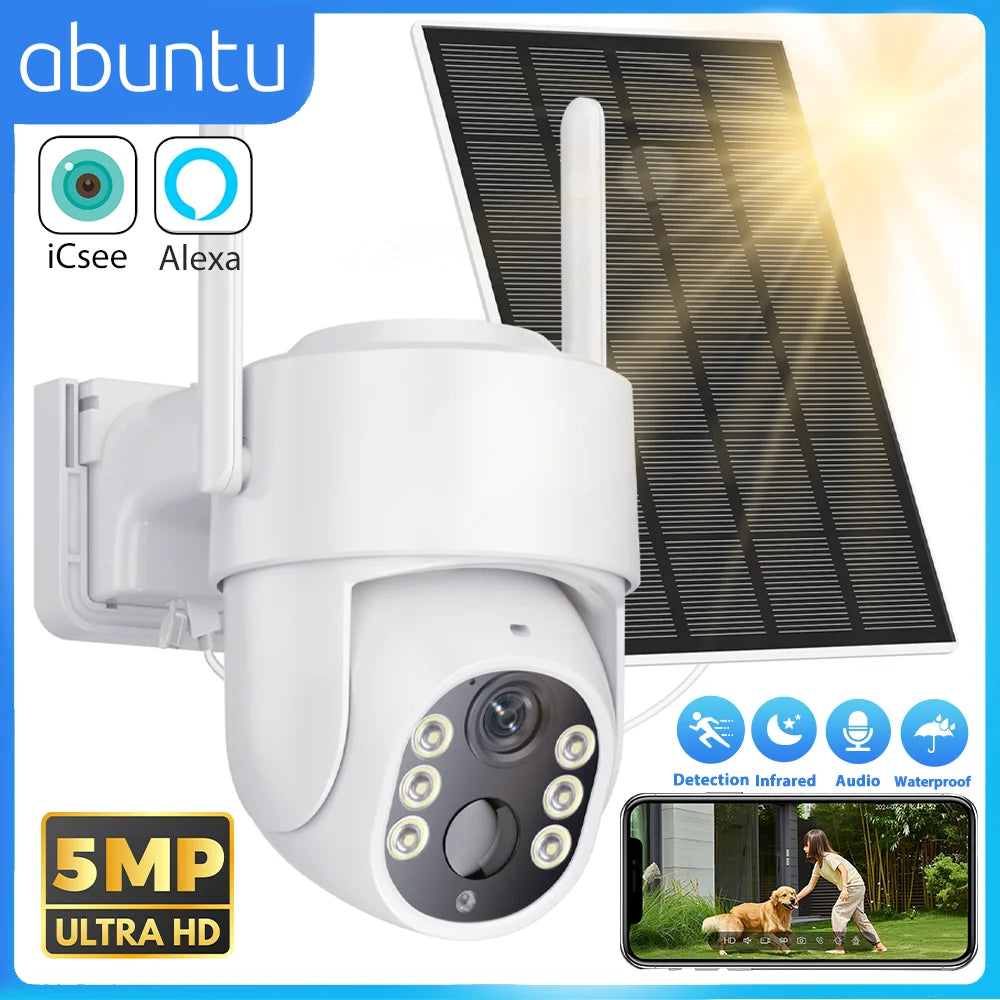 5Mp Hd Wireless Solar Outdoor