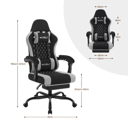 Woltu Massage Gaming Chair Ergonomic