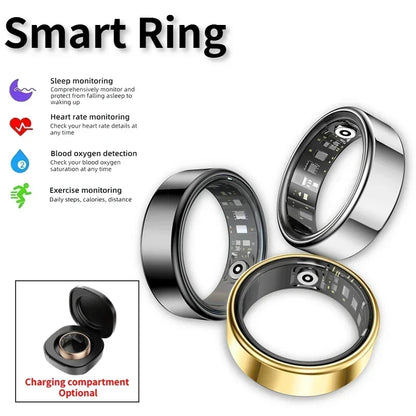 Smart Rings Steps Heart Rate