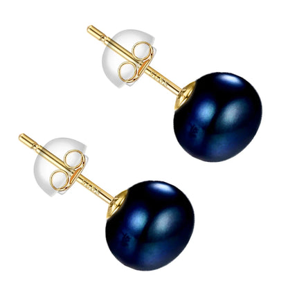 Natural Freshwater Pearl Stud Earrings