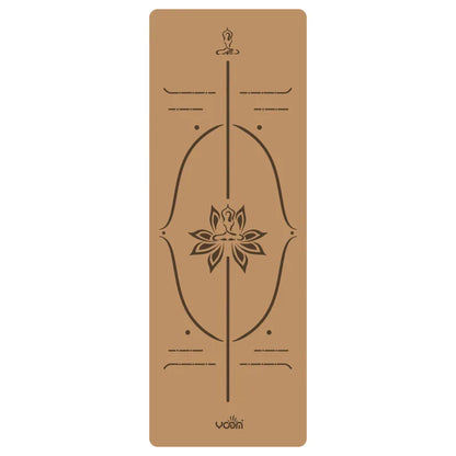Natural Rubber Cork Yoga Mat