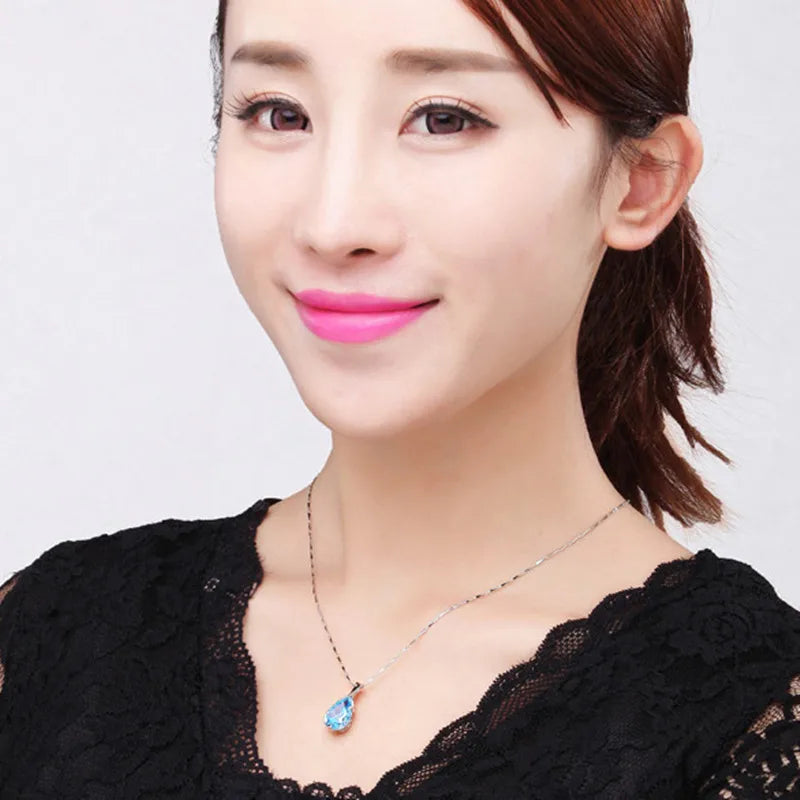 S925 Sterling Silver Necklace Angel