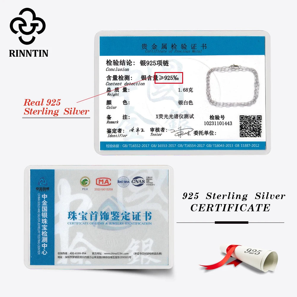 Rinntin Diamond Cut Paper Clip