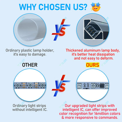 Heightening 180Cm Smart Floor Lamp