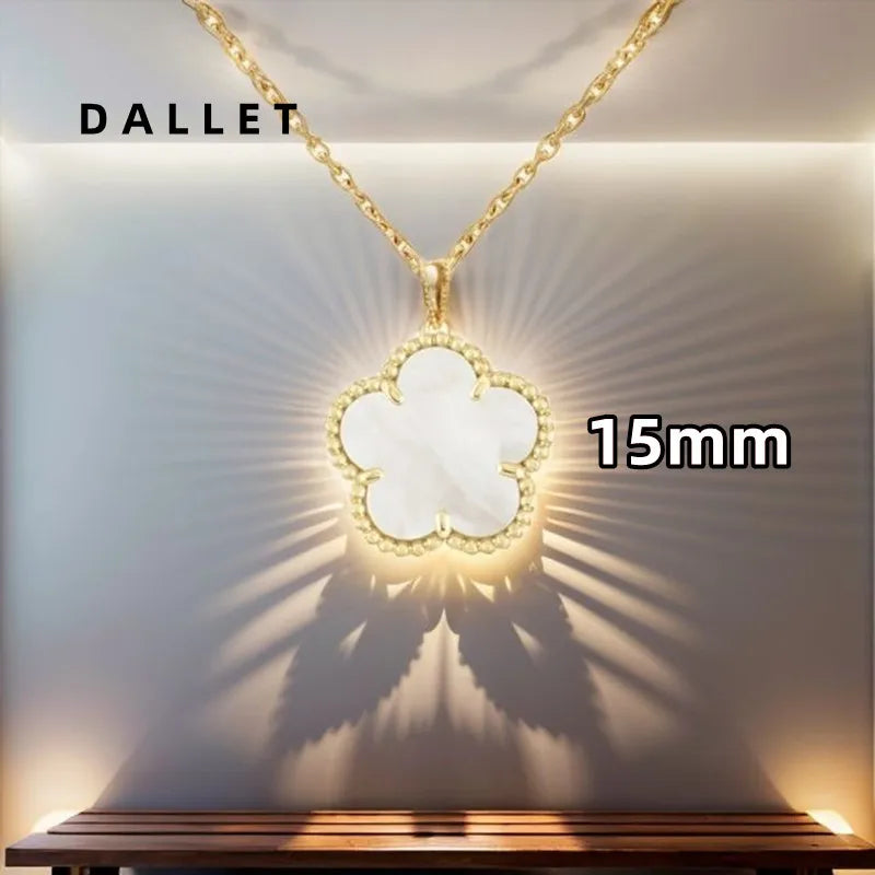 18K Real Gold Necklace Pendant