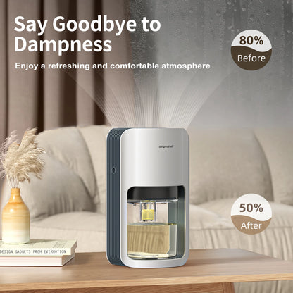 1200Ml 42Oz Dehumidifier For Bedroom