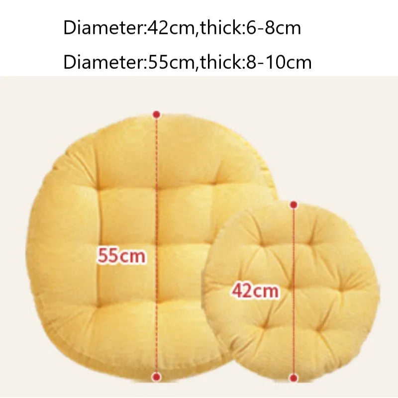 Inyahome Round Cushions Meditation Large