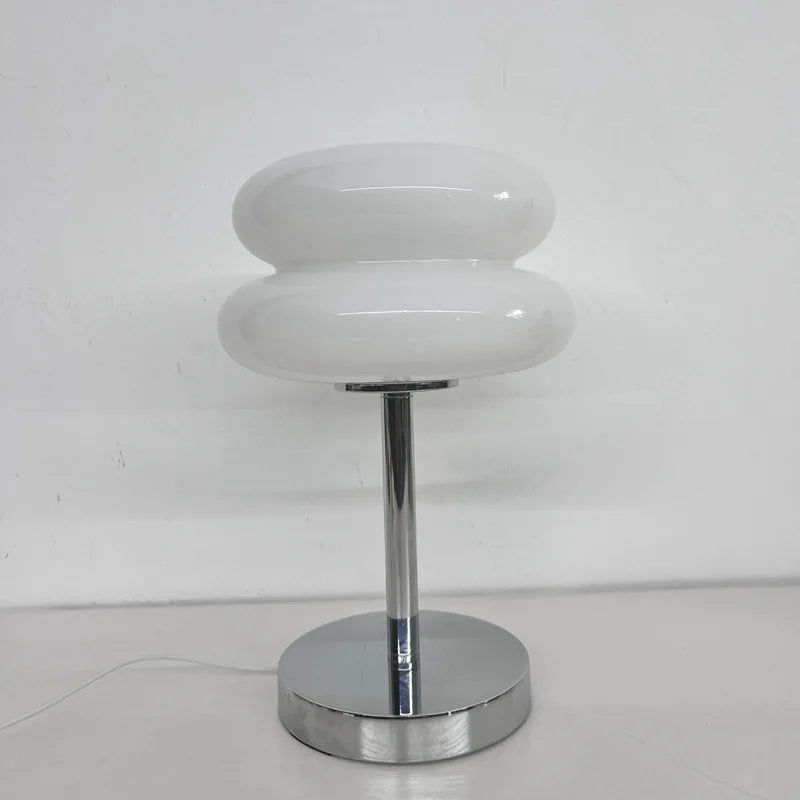 Macaron Glass Table Lamp Trichromatic