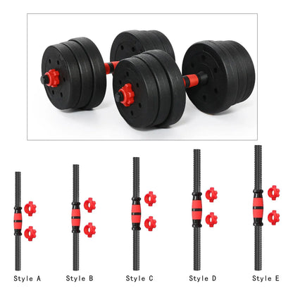 Dumbbells Rod Adjustable Portable Barbell