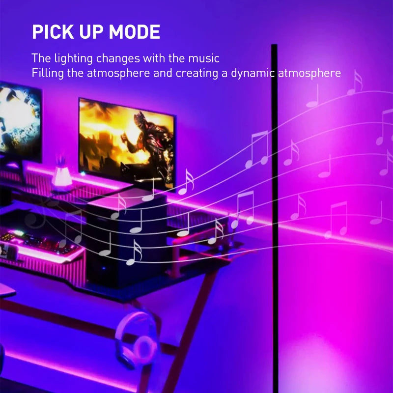 133Cm Rgb Led Floor Lamp