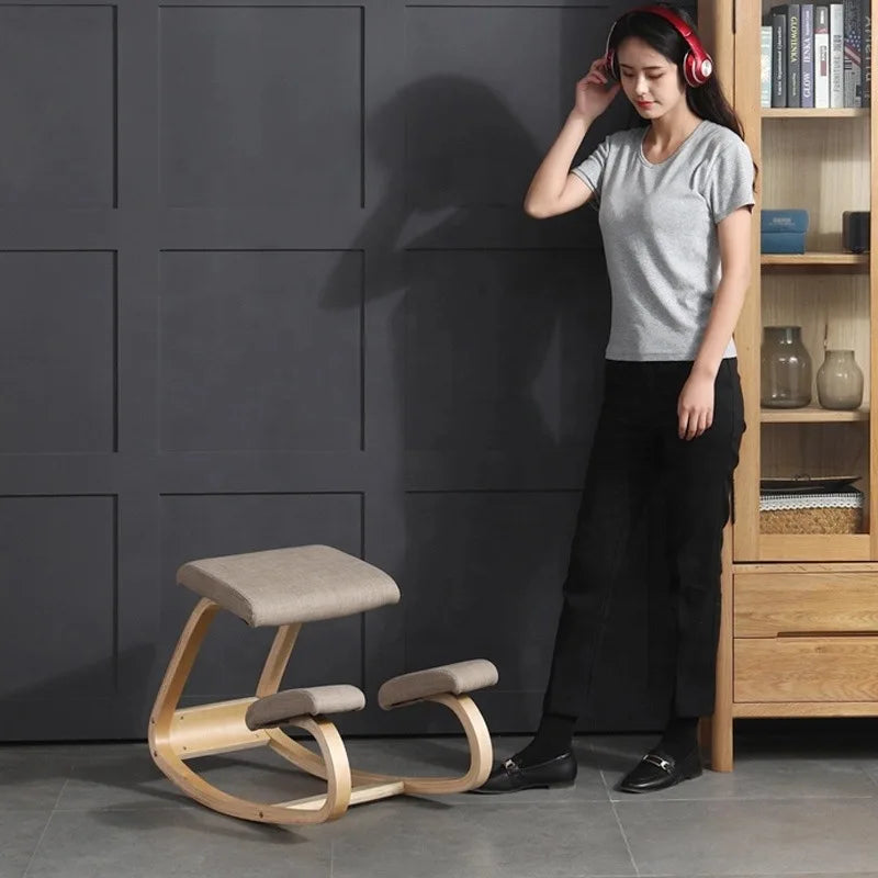 Ergonomic Kneeling Posture Computer Chair