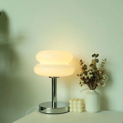 Macaron Glass Table Lamp Trichromatic