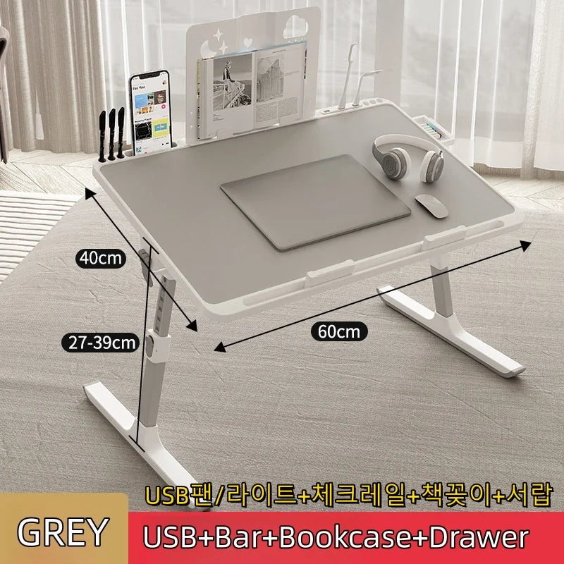 Laptop Bed Tray Table Adjustable