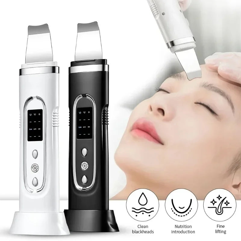Ultrasonic Skin Scrubber Electric Facial