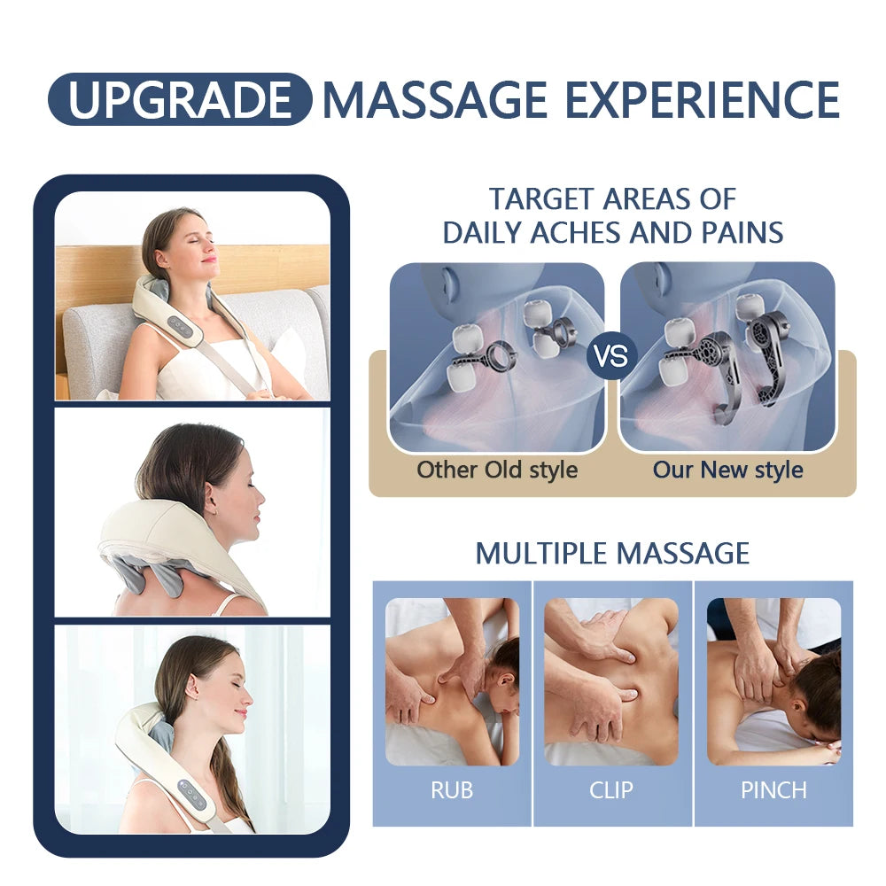 Neck And Back Massager