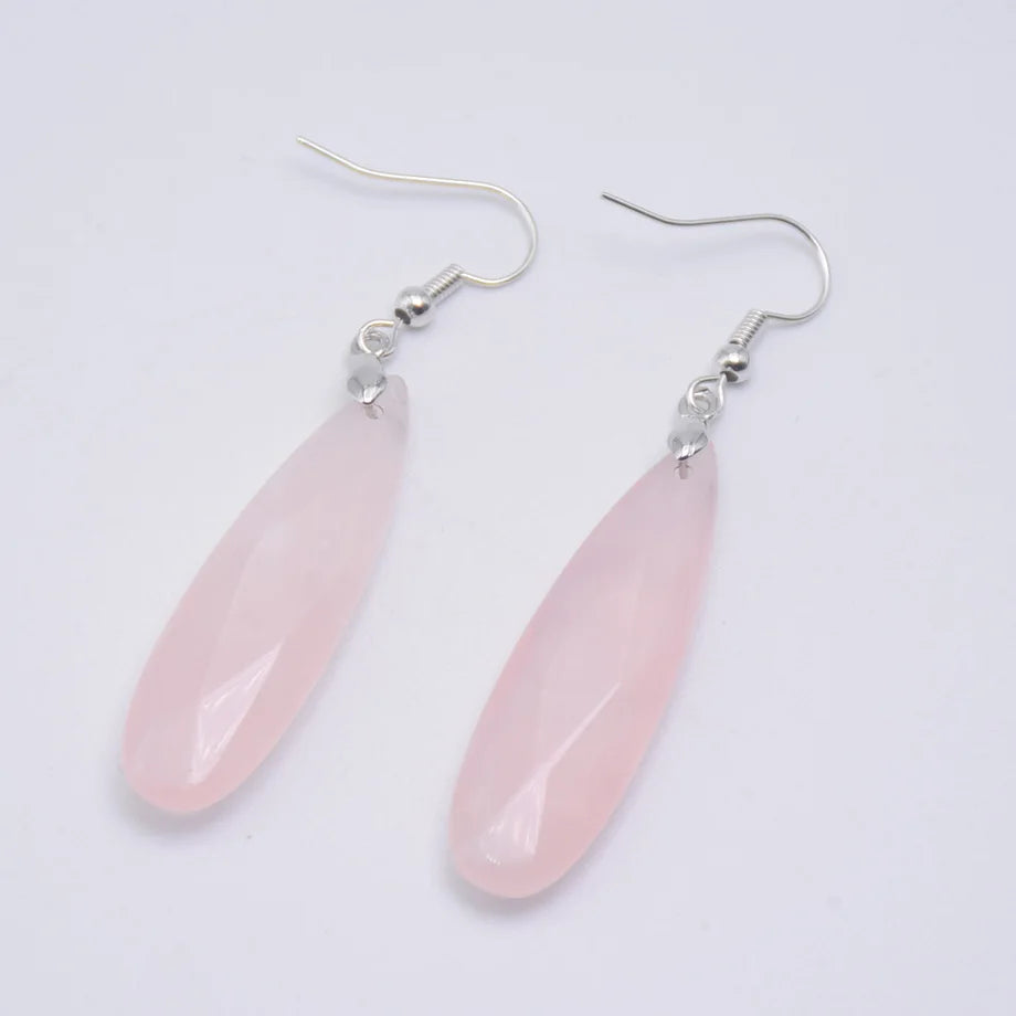 Natural Stone Amethysts Opal Rose