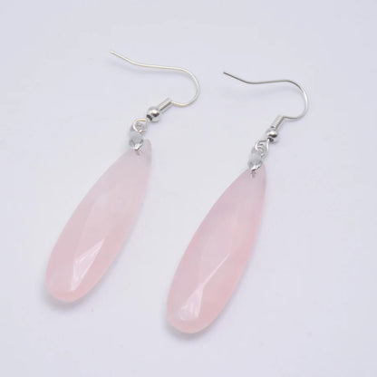 Natural Stone Amethysts Opal Rose