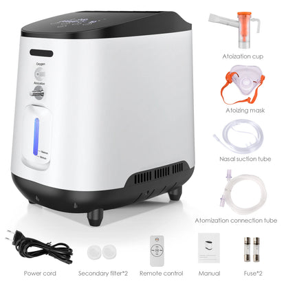 VARON 1-7L/min Oxygen Concentrator Machine