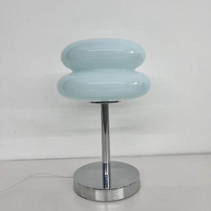 Macaron Glass Table Lamp Trichromatic