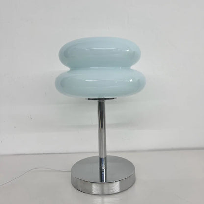 Macaron Glass Table Lamp Trichromatic