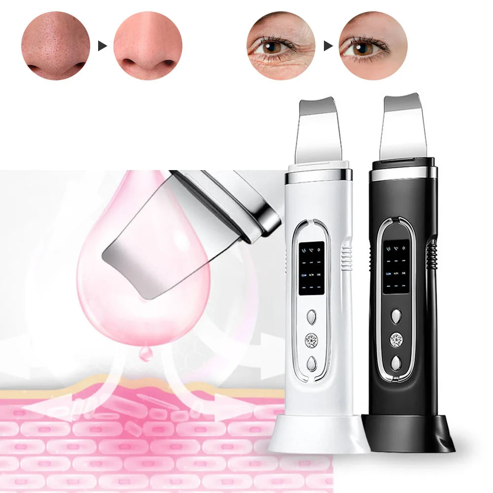 Ultrasonic Skin Scrubber Electric Facial
