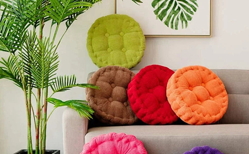 Tufted Corduroy Cushion