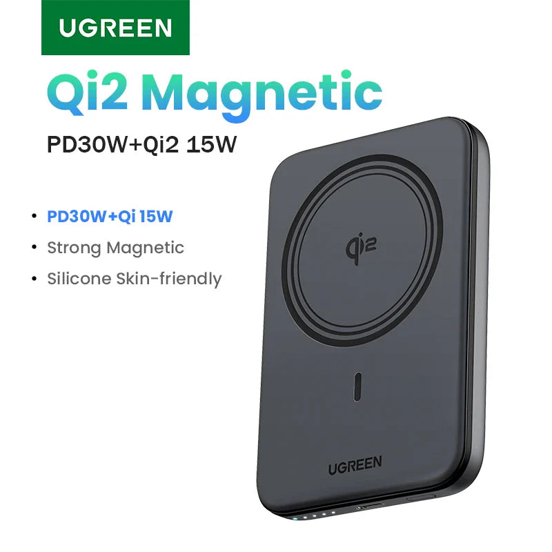 Ugreen Qi2 30W Magnetic Power