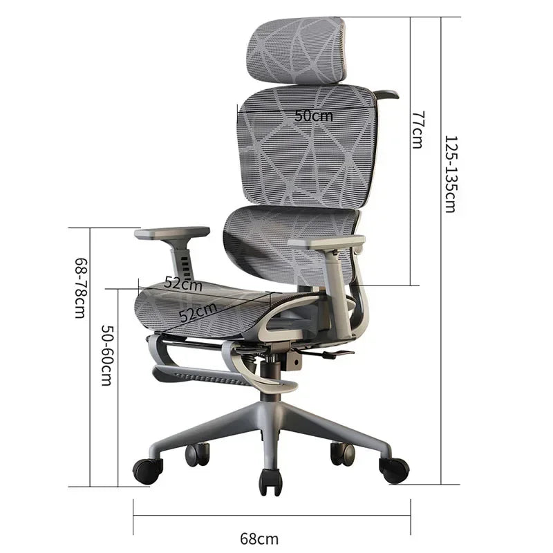 Electronic Gaming Computer Chair Adjustable