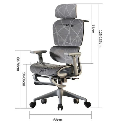 Electronic Gaming Computer Chair Adjustable
