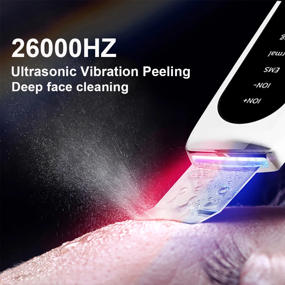 Ultrasonic Skin Scrubber Peeling Blackhead
