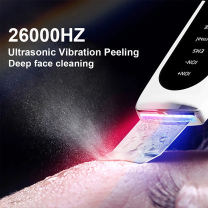 Ultrasonic Skin Scrubber Peeling Blackhead
