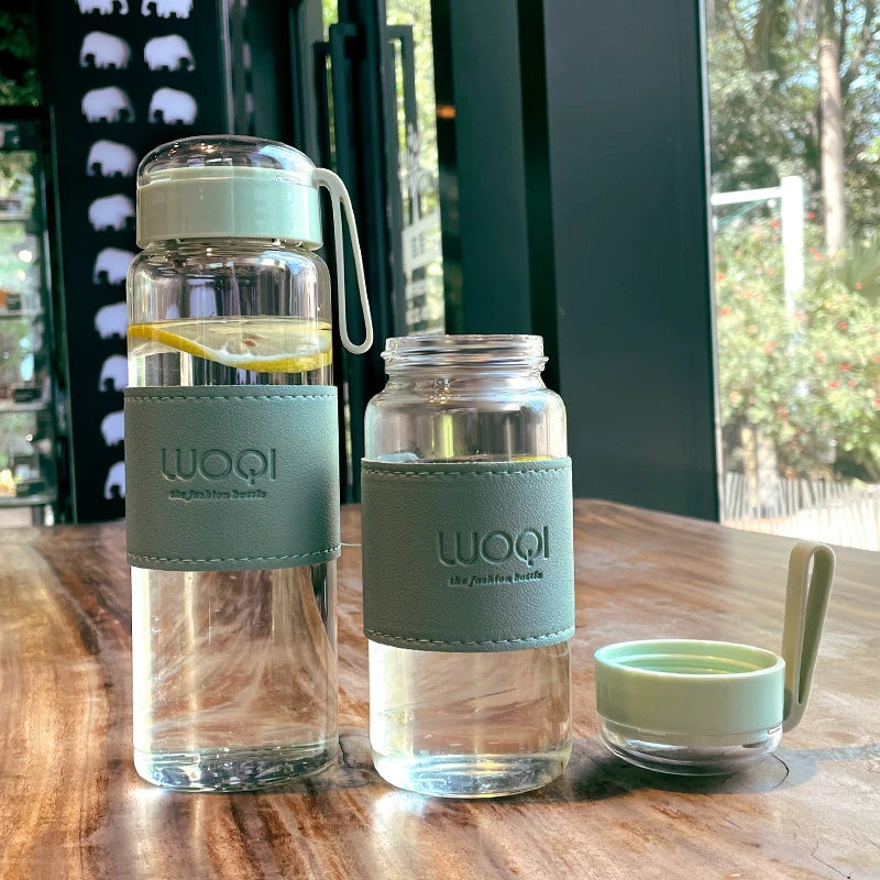 340Ml 480Ml Portable Glass Bottle