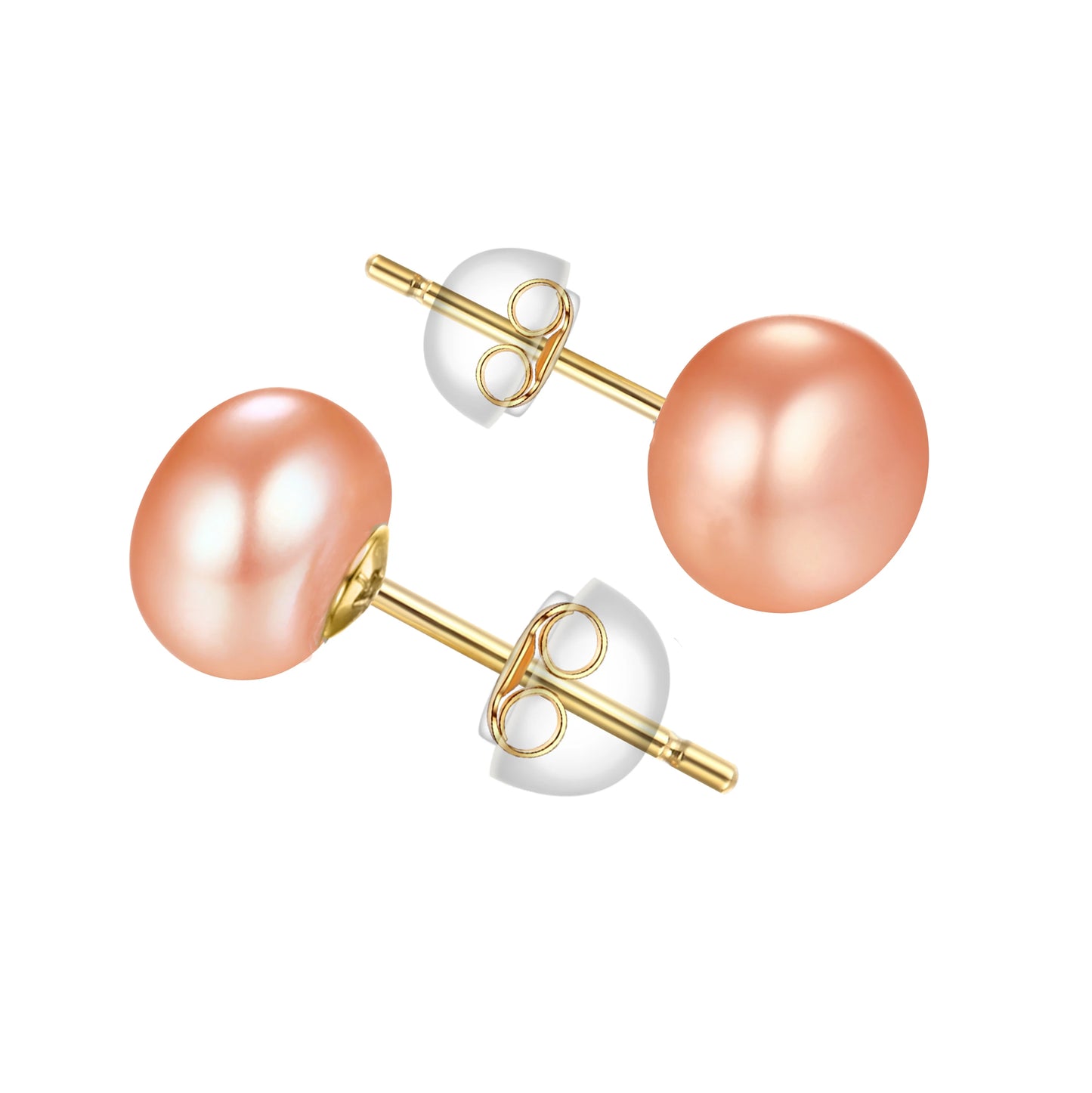 Natural Freshwater Pearl Stud Earrings