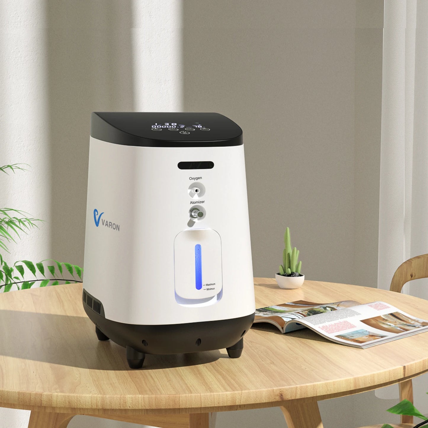 VARON 1-7L/min Oxygen Concentrator Machine