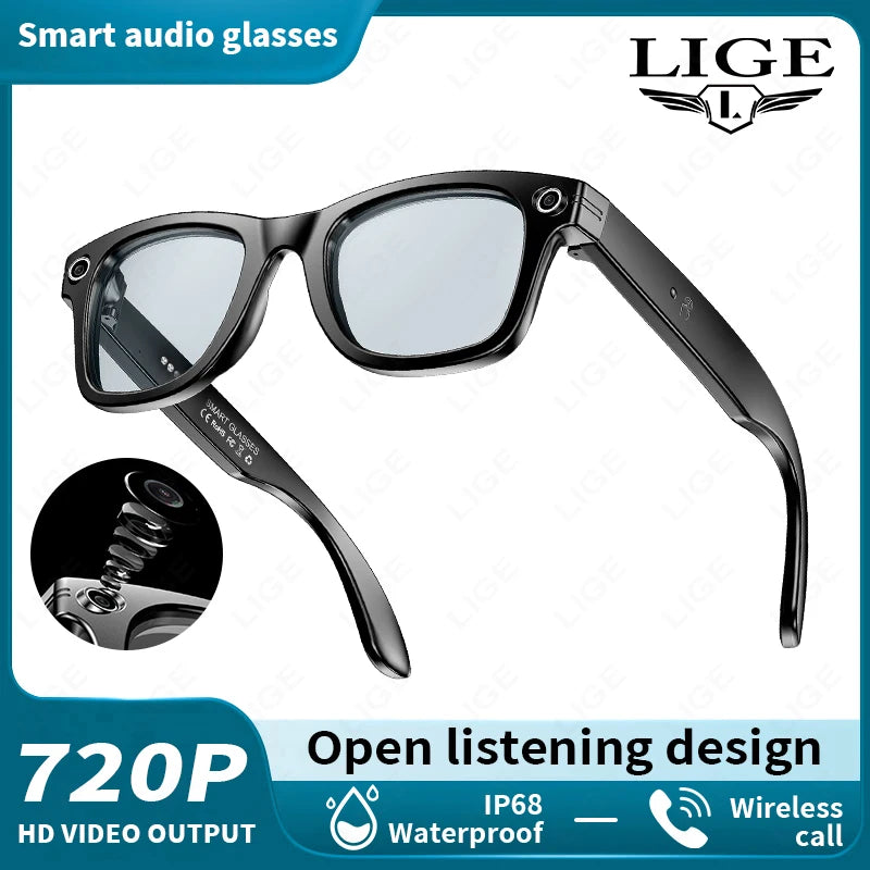 Lige Camera Smart Sunglasses Video