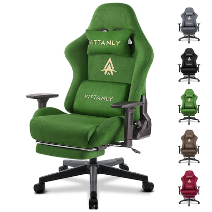 Kitinjoy Natural Suede Gaming Chair