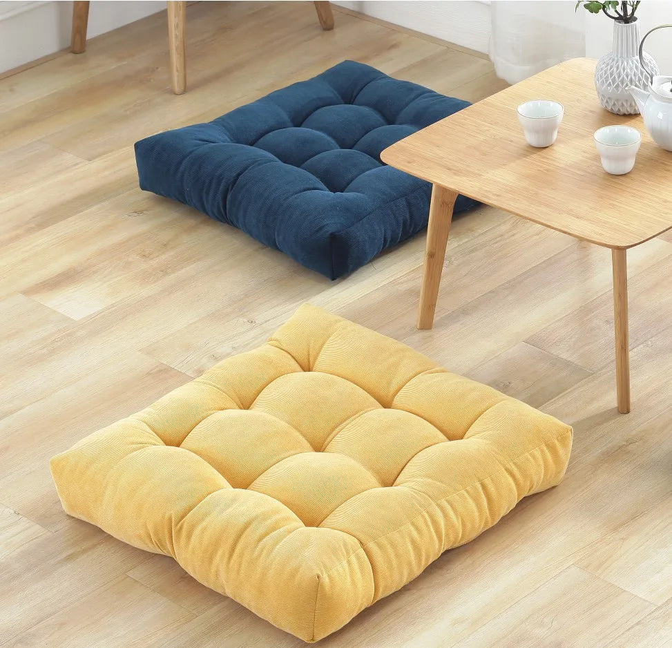 Large Square Floor Cushion Thickened