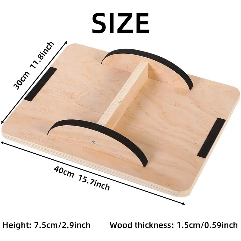 Wooden Balance Board For Core