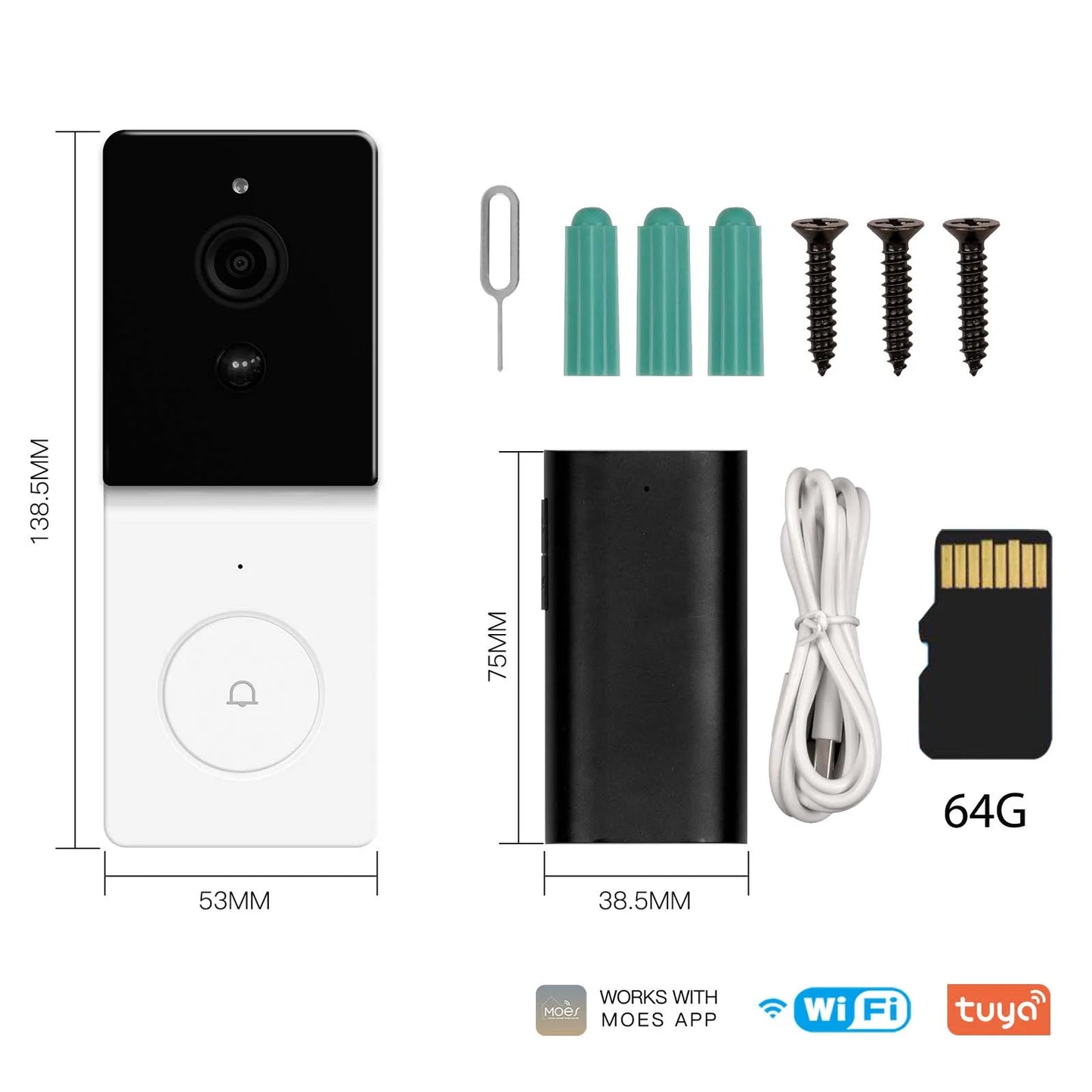 Moes Tuya 1080P Smart Wifi