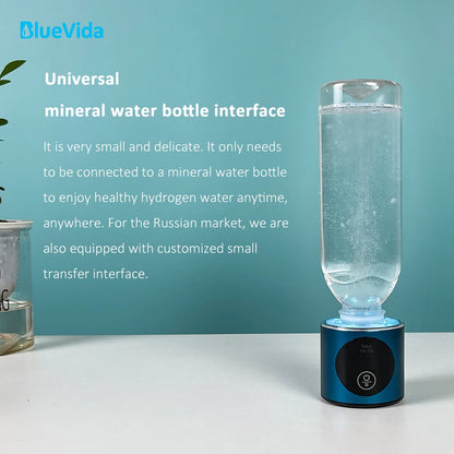 BlueVida New 8th Generation Hydrogen Water Generator Bottle