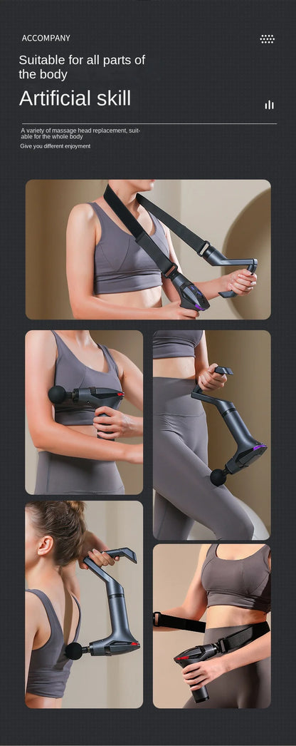 Multifunctional Muscle Relaxation Long-handle Massage Gun