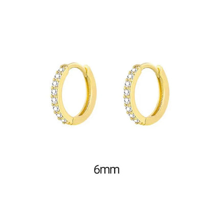 1 Pair Minimal Exquisite Hoop